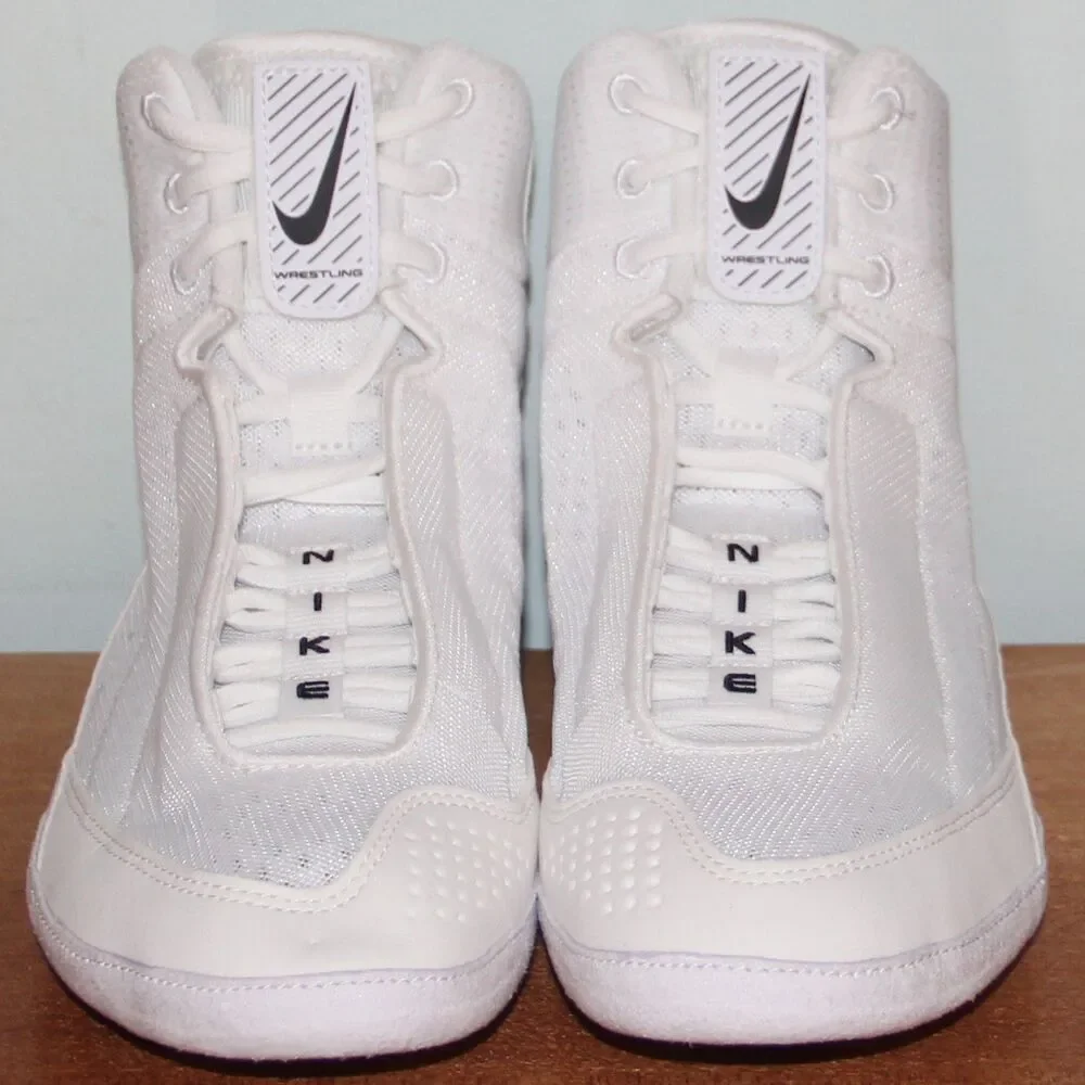 Nike Inflict 4 Wrestling Shoes Mens 10 White Black